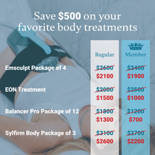 Load image into Gallery viewer, $500 off Your Favorite Body Treatments
